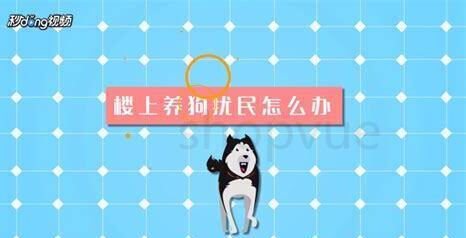 养狗扰民怎么办
