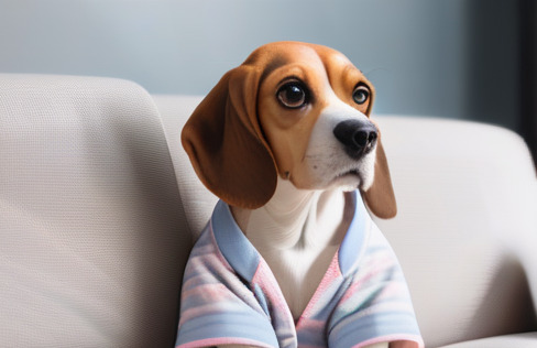 比格犬不吃东西只喝水呕吐是什么病