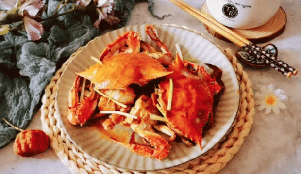 梭子蟹切好没有立刻烧没关系吗